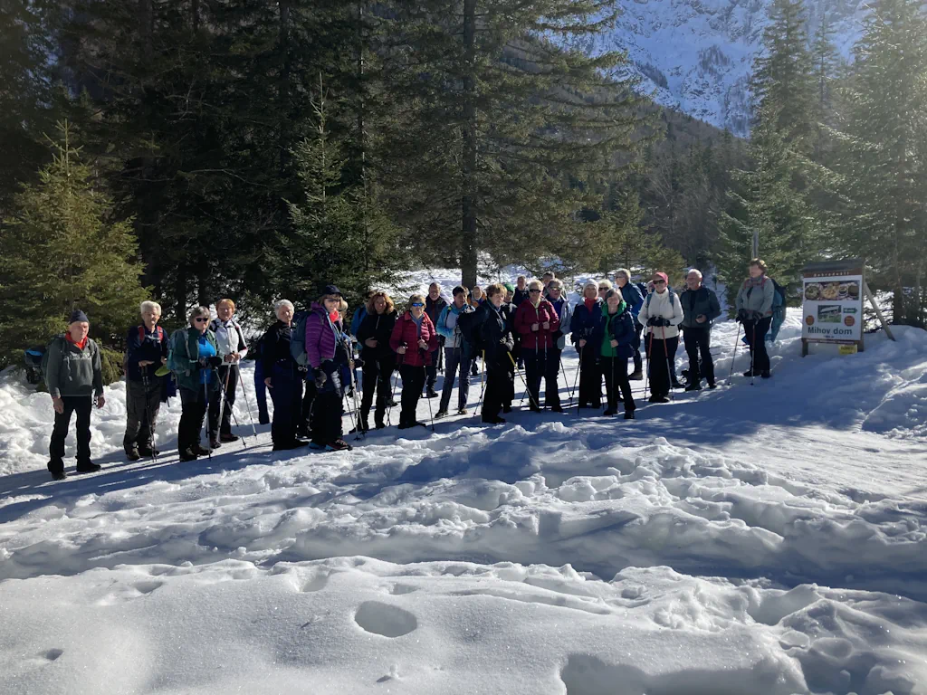 Zimski pohod v krnico
